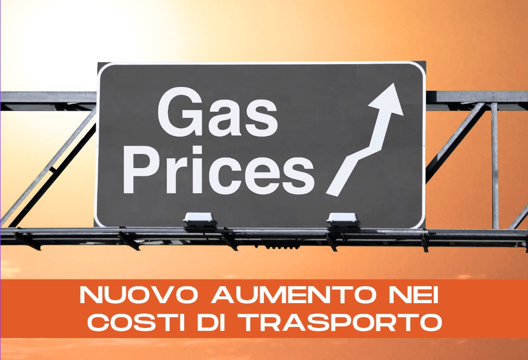 aumento costi di trasporto